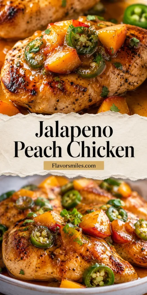 Jalapeno Peach Chicken