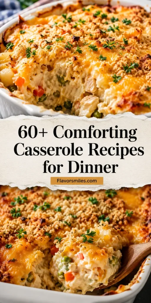 60+ Comforting Casserole Recipes for Dinner