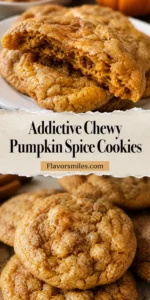Addictive Chewy Pumpkin Spice Cookies