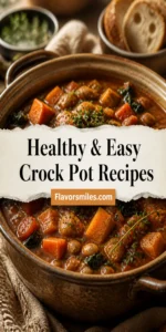 Healthy & Easy Crock Pot Recipes for Fall and Winter