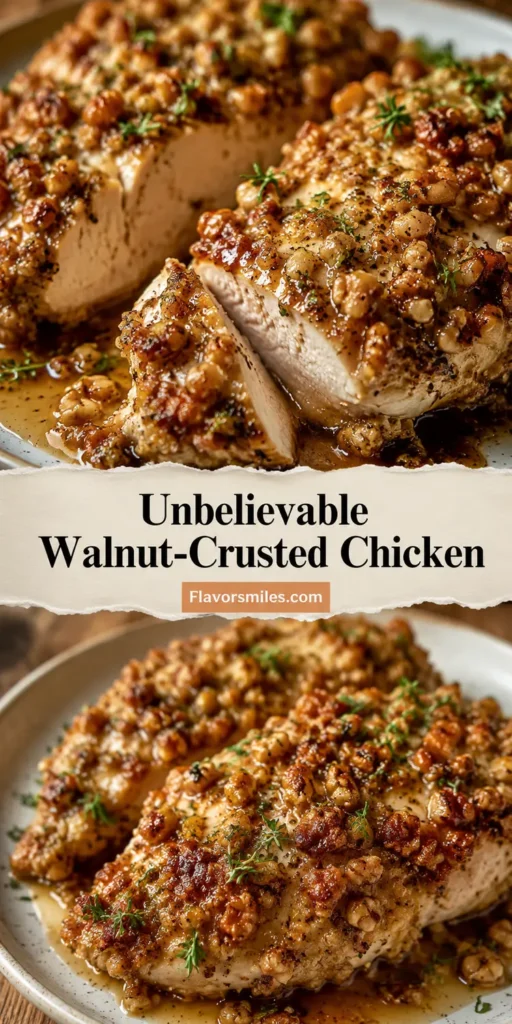 Unbelievable Walnut-Crusted Chicken