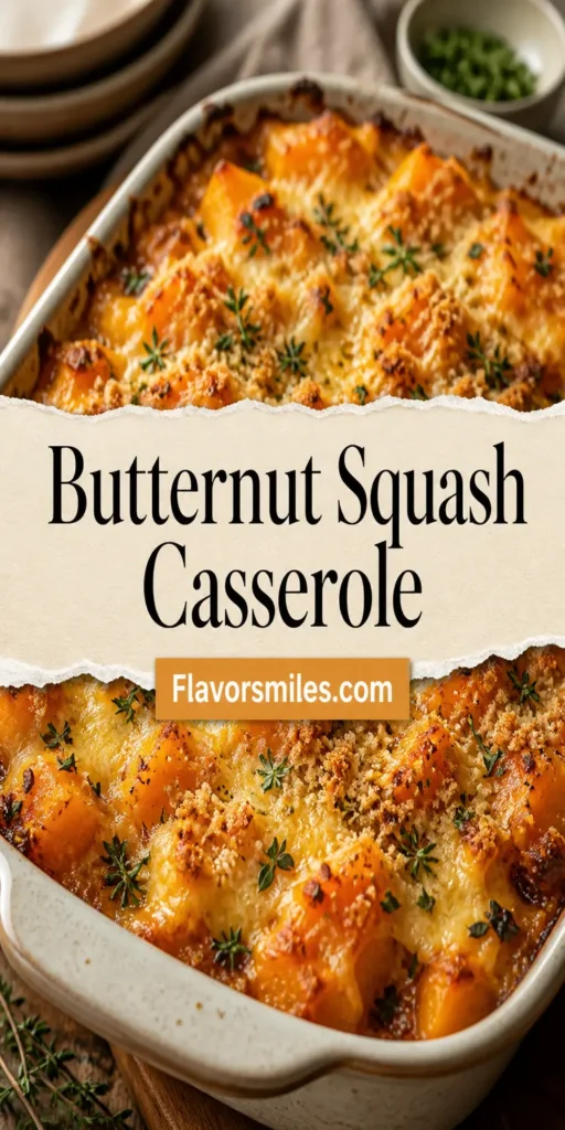 Butternut Squash Casserole