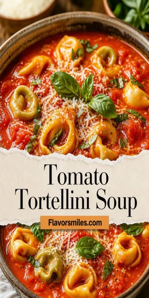 Tomato Tortellini Soup Recipe - Six Sisters Stuff