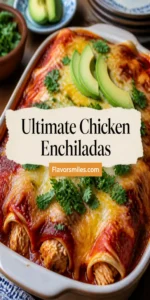 Ultimate Quick and Easy Chicken Enchiladas Recipe for Dinner!