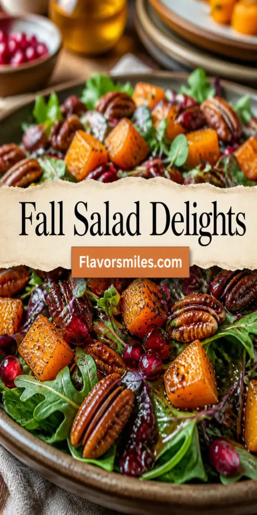 Fall Salad Recipes With Maple Vinaigrette