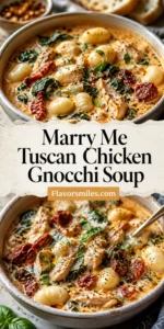 'Marry Me’ Tuscan Chicken Gnocchi Soup