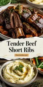 Super Tender Crockpot Beef Short Ribs