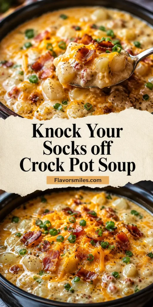 Knock Your Socks off Crock Pot Soup