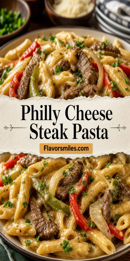 Delicious Philly Cheese Steak Pasta Recipe for Family Dinners