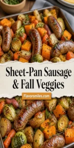 Sheet-Pan Sausage and Fall Veggies Recipe – Sheet Pan Dinner Recipe