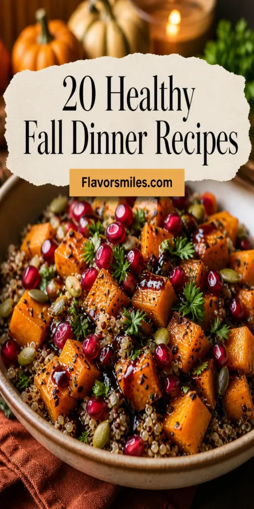 20 Healthy Fall Dinner Recipes Anyone Can Make