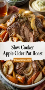 Slow Cooker Apple Cider Pot Roast Recipe Easy and Perfect for Fall Meals