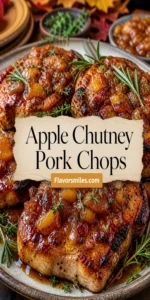 Apple Chutney Pork Chops Recipe (Bring autumn to your table!)