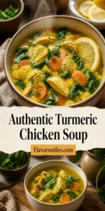 Anti Inflammatory Turmeric Chicken Soup
