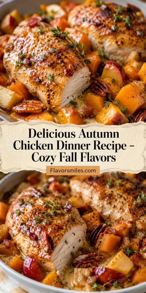 Delicious Autumn Chicken Dinner Recipe – Cozy Fall Flavors