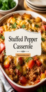 STUFFED PEPPER CASSEROLE