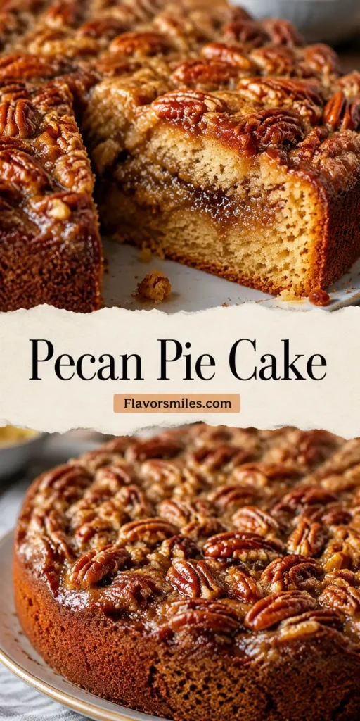 Pecan Pie Cake