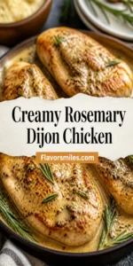 Creamy Rosemary Dijon Chicken