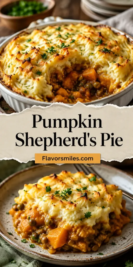 Pumpkin Shepherd’s Pie
