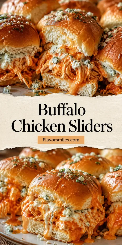 Buffalo Chicken Sliders