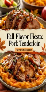 Fall Flavor Fiesta: Pork Tenderloin with Apple Cider Glaze & Sweet Potato Mash