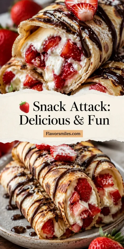 🍓 Snack Attack: Delicious & Fun
