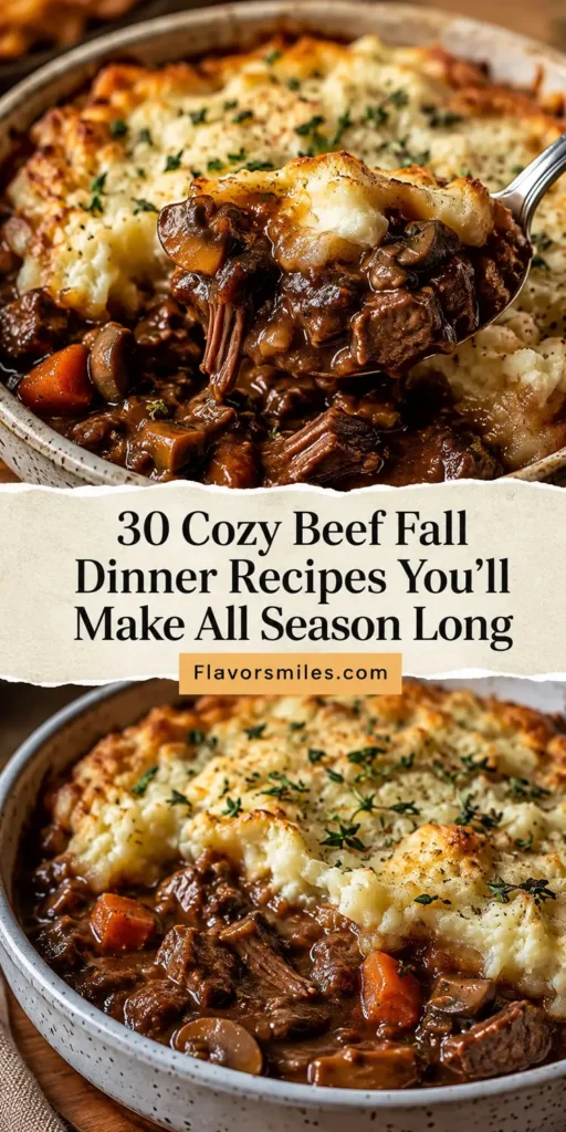 30 Cozy Beef Fall Dinner Recipes You’ll Make All Season Long