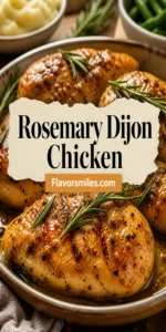 Rosemary Dijon Chicken | Chicken breast dinners, Chicken dishes recipes, Rosemary chicken recipe