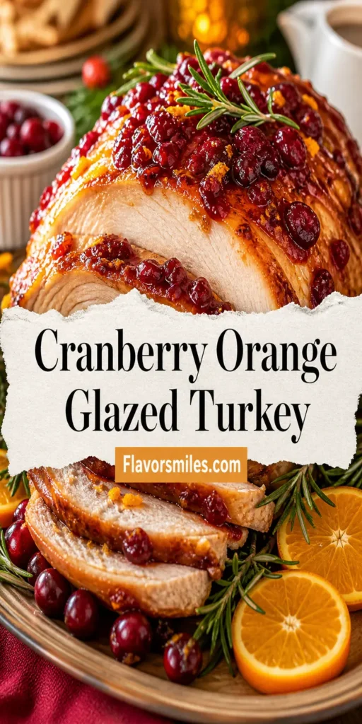 Perfect Cranberry Orange Glazed Turkey Breast for the Holidays