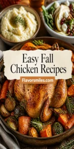 50 Easy Fall Chicken Dinner Recipes (cozy fall food ideas!)