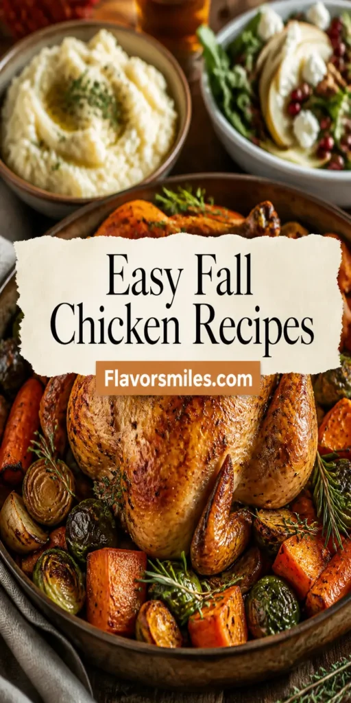 50 Easy Fall Chicken Dinner Recipes (cozy fall food ideas!)
