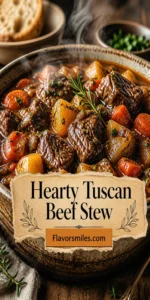 Hearty Tuscan Beef Stew Recipe: Comfort in Every Bite