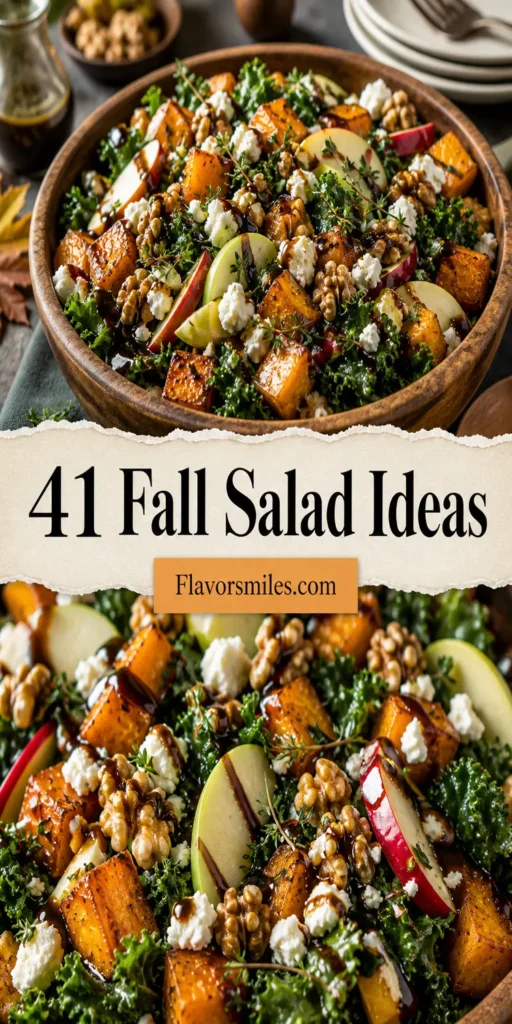 🥗 41 Fall Salad Ideas for a Crowd | Delicious & Seasonal Salad Recipes 🍁