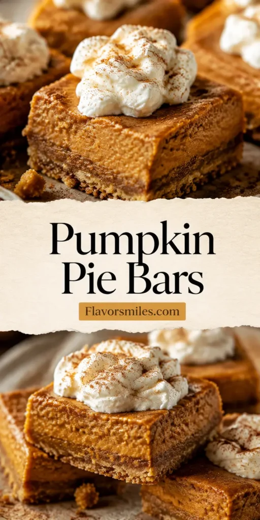 Pumpkin Pie Bars