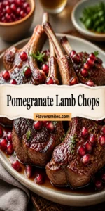 Fancy Pomegranate Lamb Chops