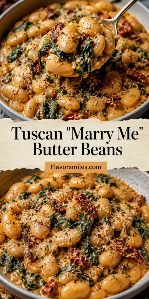 Tuscan "Marry Me" Butter Beans