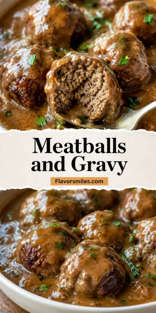 Meatballs and Gravy