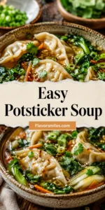Easy Potsticker Soup Recipe
