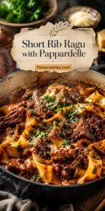 Dutch Oven Short Rib Ragu with Pappardelle