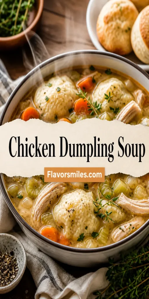 One Pot Chicken Dumpling Soup (with refrigerated biscuit dough!) | Recipe | Chicken dishes recipes,