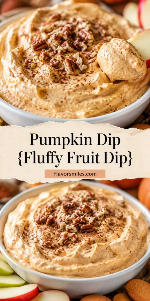 Pumpkin Dip {Fluffy Fruit Dip}