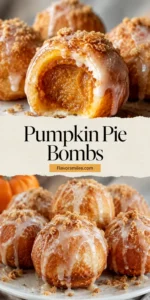 Pumpkin Pie Bombs
