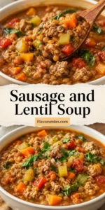 Sausage and Lentil Soup