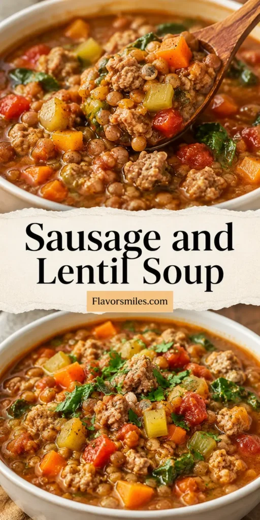 Sausage and Lentil Soup