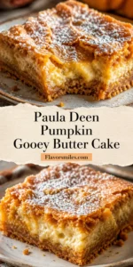 Paula Deen Pumpkin Gooey Butter Cake